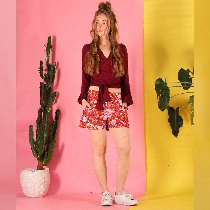 Shorts Kimberlé mit Blumenmuster from ManduTrap
