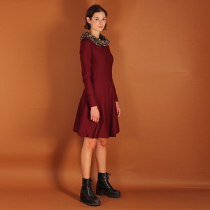 Ballonkleid mit Kapuze/Hoodie in weinrot from ManduTrap