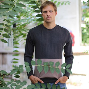 Sweater Miilo Grau/Sand from ManduTrap