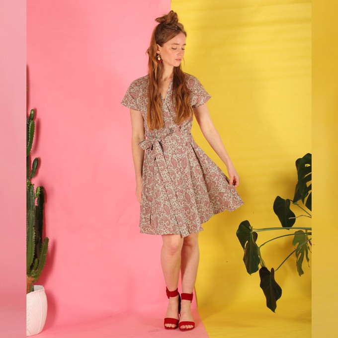 Wrapdress Pamina aus Bio Baumwolle from ManduTrap