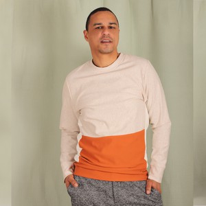 Sweater Miilo Sand/Cognac from ManduTrap