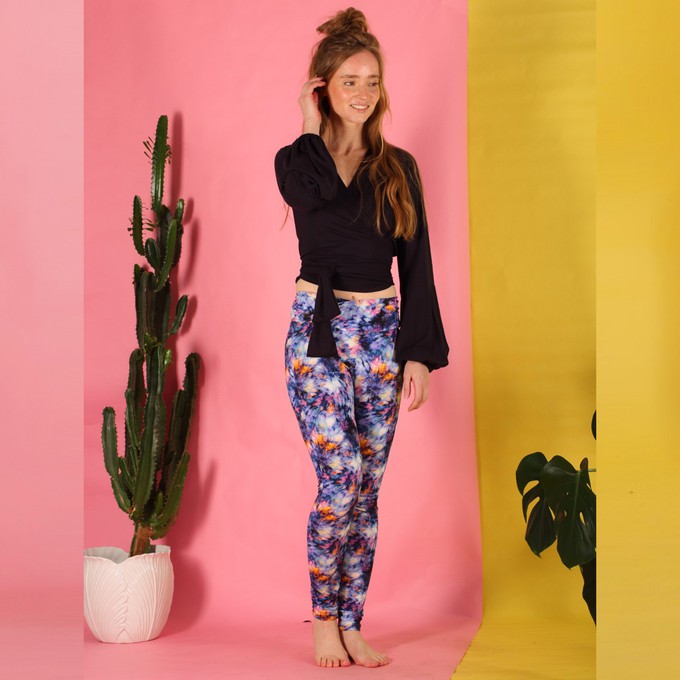 Leggings Chara mit Batikmuster from ManduTrap