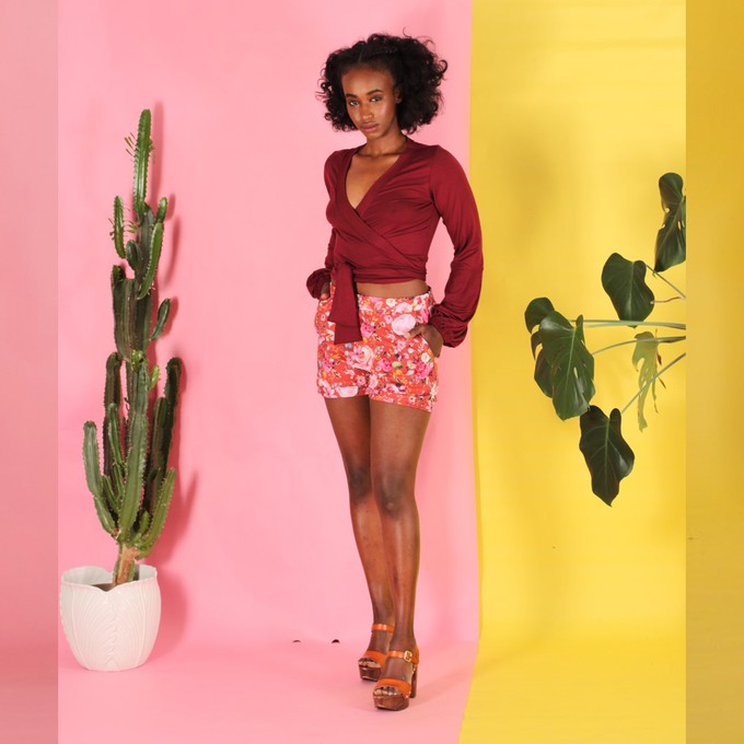 Shorts Kimberlé mit Blumenmuster from ManduTrap