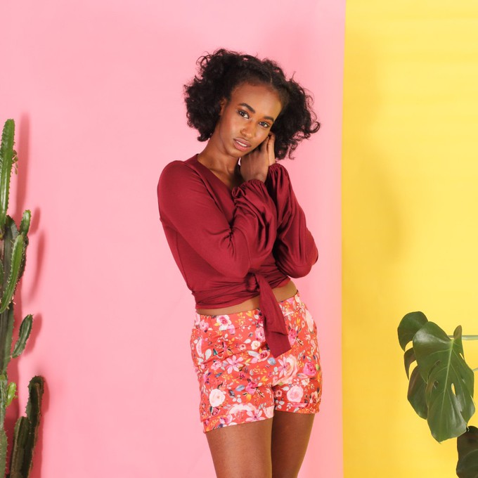 Shorts Kimberlé mit Blumenmuster from ManduTrap