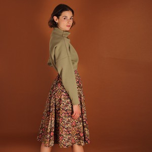 Floraler Midi-Rock Marni aus Bio Baumwolle (kbA) from ManduTrap