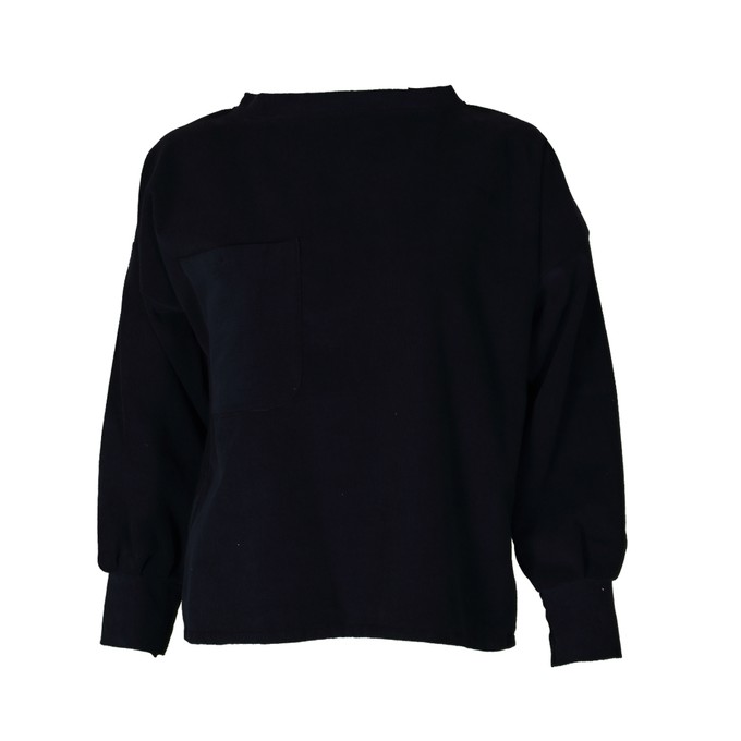 Blauer Cordpullover Cana from ManduTrap