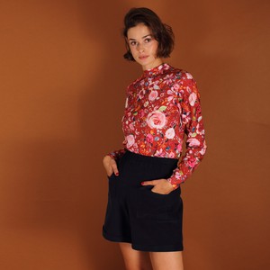 Florales Longsleeve Kimberlé aus Biobaumwolle kbA from ManduTrap
