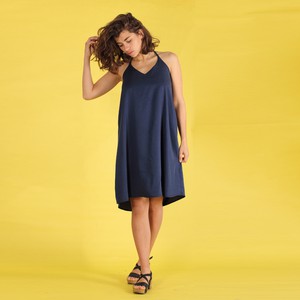 Knielanges Tencel Trägerkleid „Tamira“ from ManduTrap