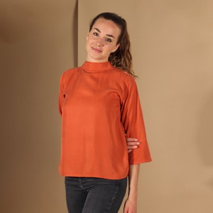 Tencel Bluse Juma in Rost from ManduTrap