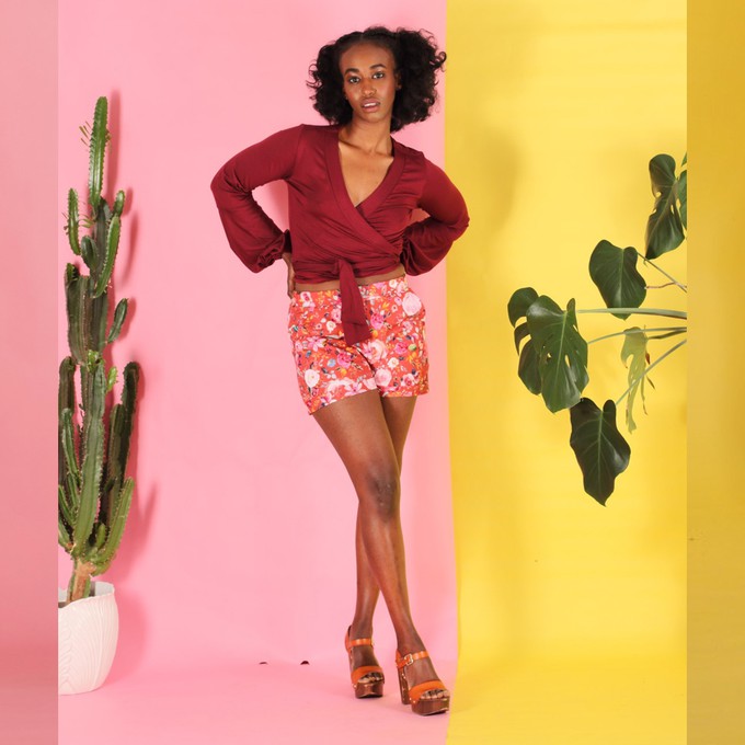 Shorts Kimberlé mit Blumenmuster from ManduTrap