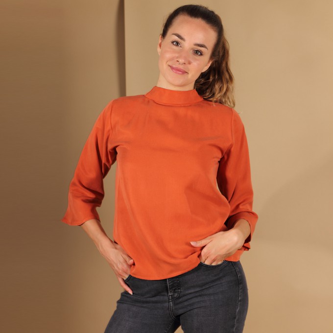 Tencel Bluse Juma in Rost from ManduTrap