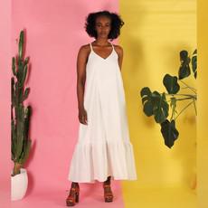 Volantkleid Saram aus Tencel via ManduTrap