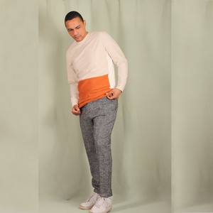 Sweater Miilo Sand/Cognac from ManduTrap