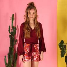 Shorts Kimberlé mit Blumenmuster via ManduTrap