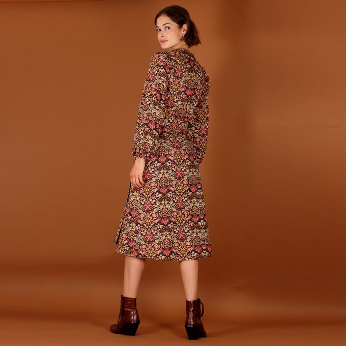 Florales Wickelkleid Marni aus Bio Baumwolle (kbA) from ManduTrap