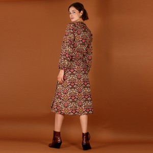 Florales Wickelkleid Marni aus Bio Baumwolle (kbA) from ManduTrap