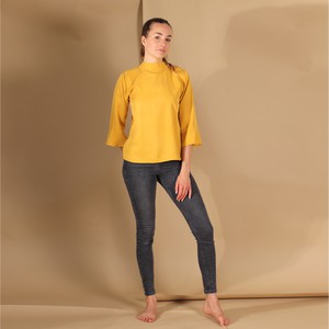 Tencel Bluse Juma in Senfgelb from ManduTrap