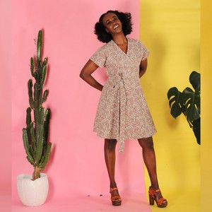 Wrapdress Pamina aus Bio Baumwolle from ManduTrap