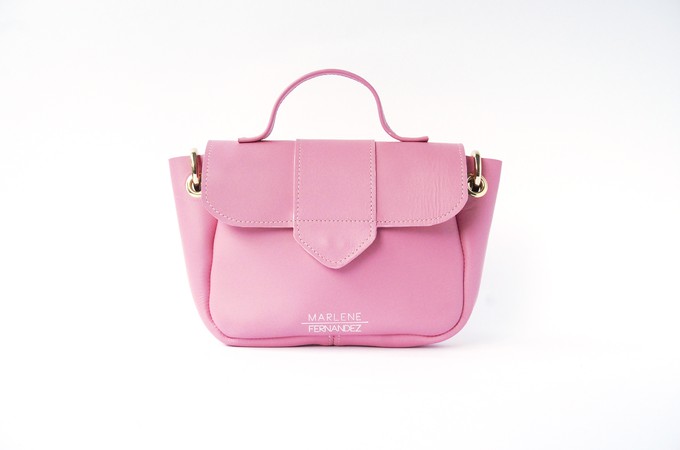 Naïma bag small Pink from Marlene Fernandez