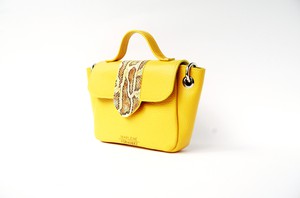 Naïma bag small Yellow from Marlene Fernandez