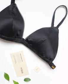 Silk Bralette Sample Sale via Māsa Organic