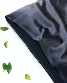 Organic Silk Satin & Eco Modal Pillowcase via Māsa Organic