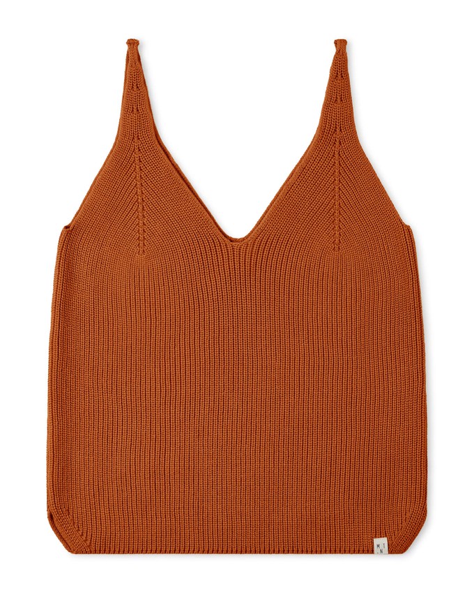 Knit Tank ginger from Matona Knit Tank ginger from Matona