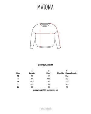 Light Sweatshirt sail blue from Matona