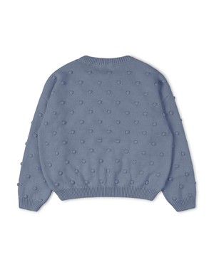 Popcorn Sweater dove blue from Matona