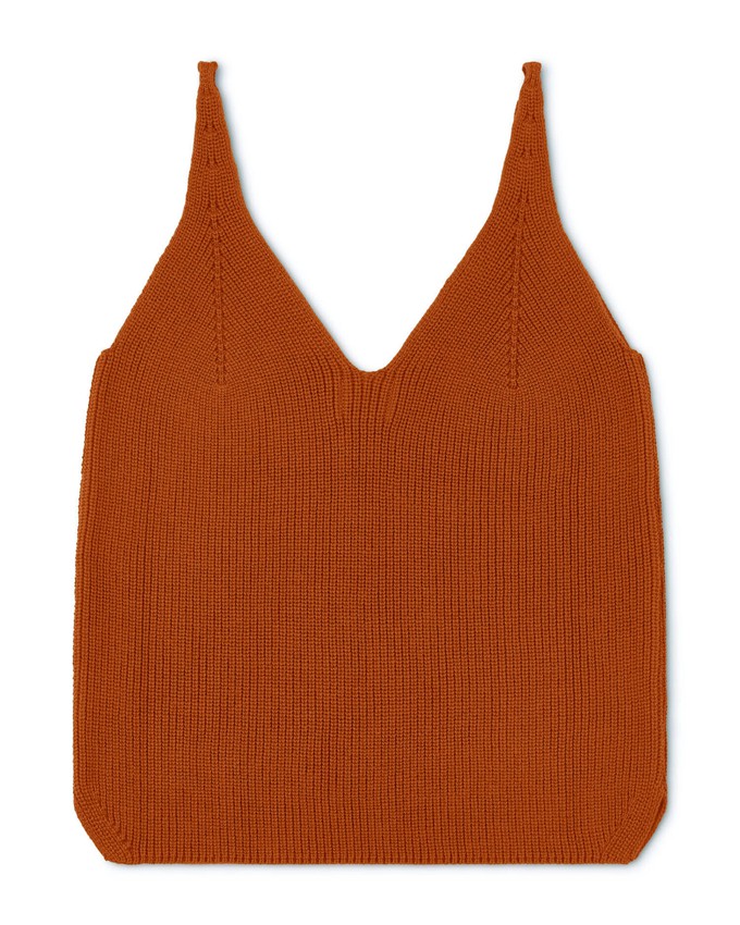 Knit Tank ginger from Matona Knit Tank ginger from Matona
