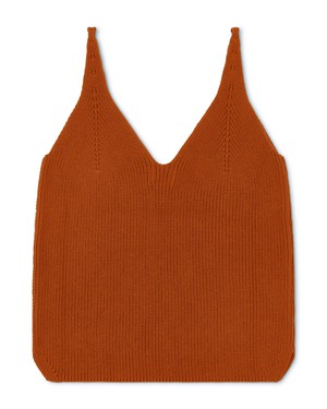 Knit Tank ginger from Matona Knit Tank ginger from Matona
