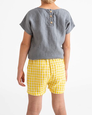 Classic Shorts yellow gingham from Matona