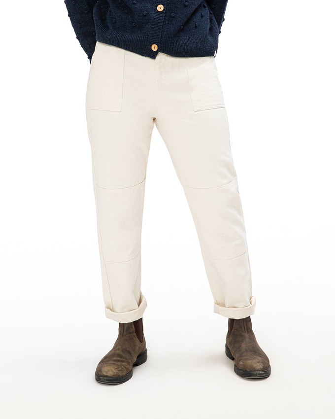 Utility Pants ecru from Matona