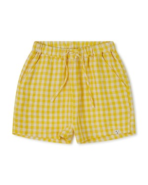 Classic Shorts yellow gingham from Matona
