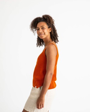 Knit Tank ginger from Matona Knit Tank ginger from Matona