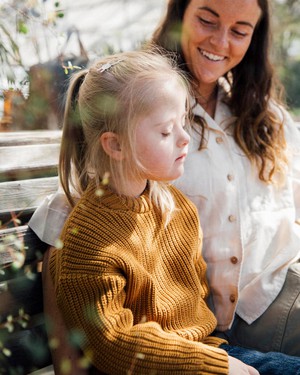 Regular Cotton Sweater Kids ecru from Matona
