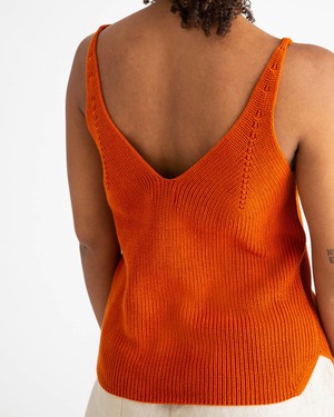 Knit Tank ginger from Matona Knit Tank ginger from Matona