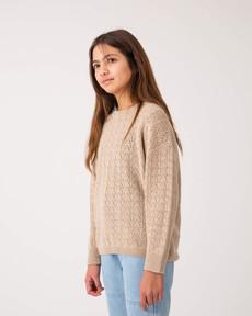 Lace Sweater limestone via Matona