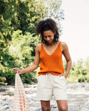 Knit Tank ginger from Matona Knit Tank ginger from Matona