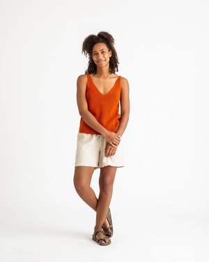 Knit Tank ginger from Matona Knit Tank ginger from Matona