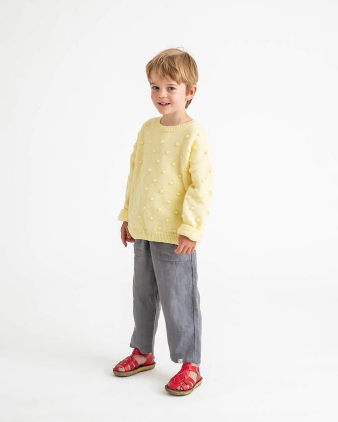 Popcorn Sweater daffodil from Matona