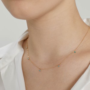 Turquoise Station Necklace from Mejuri