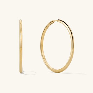 Tube Oversized Hoops from Mejuri