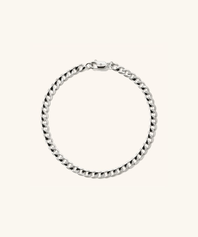 Flat Curb Chain Bracelet from Mejuri
