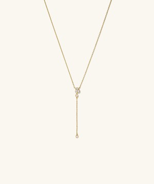 Celeste Lab Grown Diamond Lariat Necklace from Mejuri