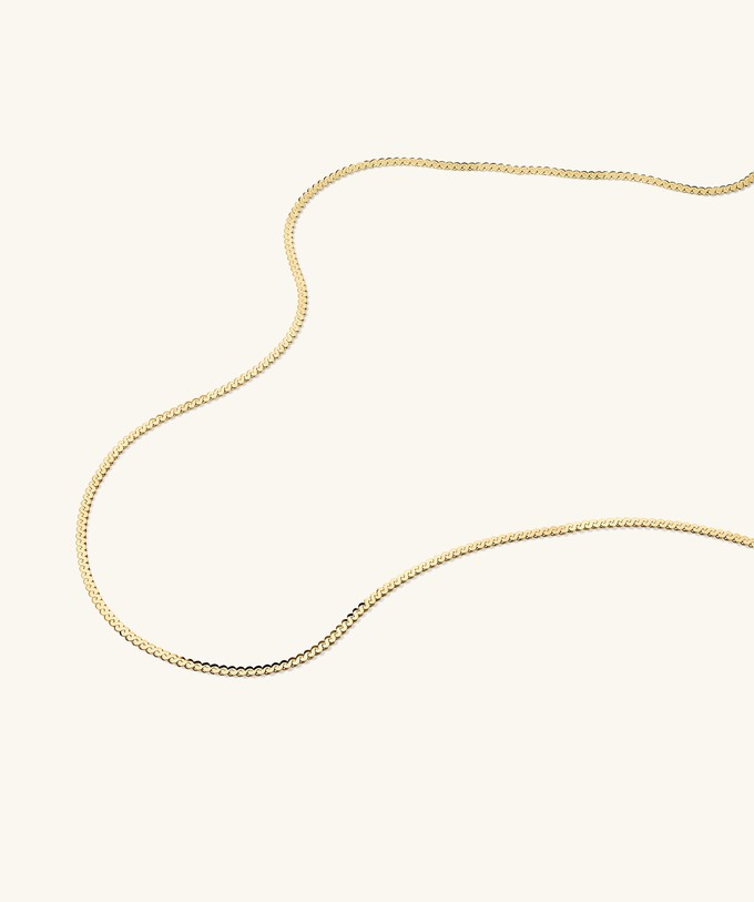Serpentine Chain Necklace from Mejuri