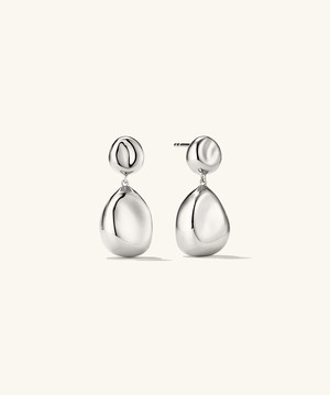 Organic DÃ´me Pebble Earrings from Mejuri