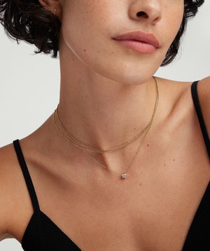 Bezel Lab Grown Diamond Necklace 0.25 ct from Mejuri