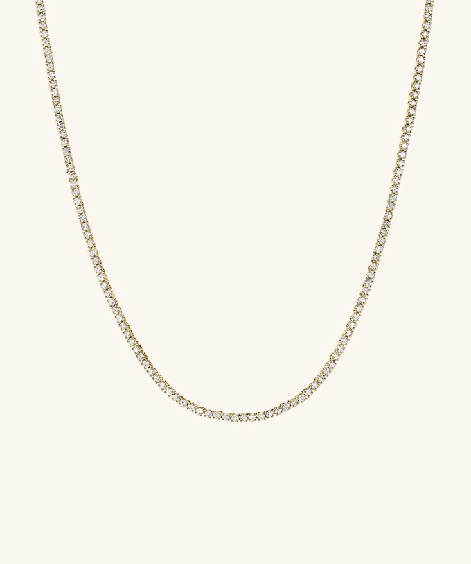 Diamond Tennis Necklace 1.8mm from Mejuri