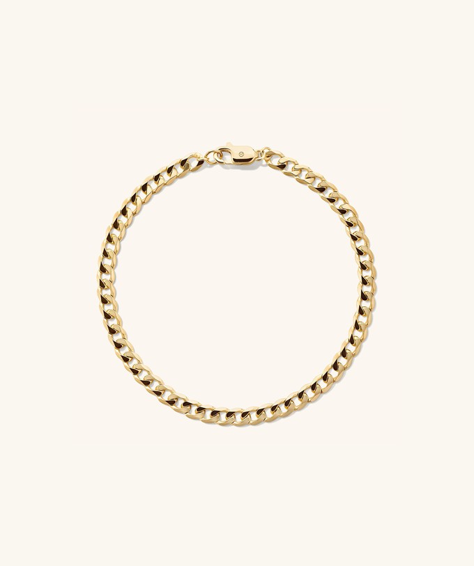 Flat Curb Chain Bracelet from Mejuri